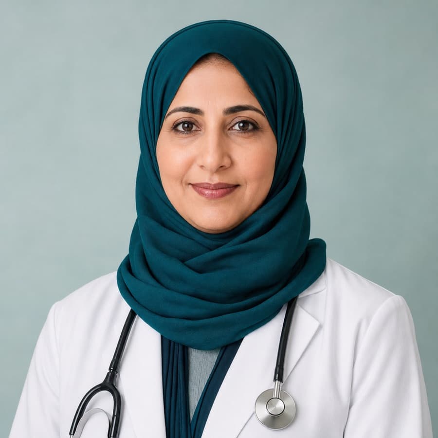 Portrait of Dr. Aisha Al Lawati